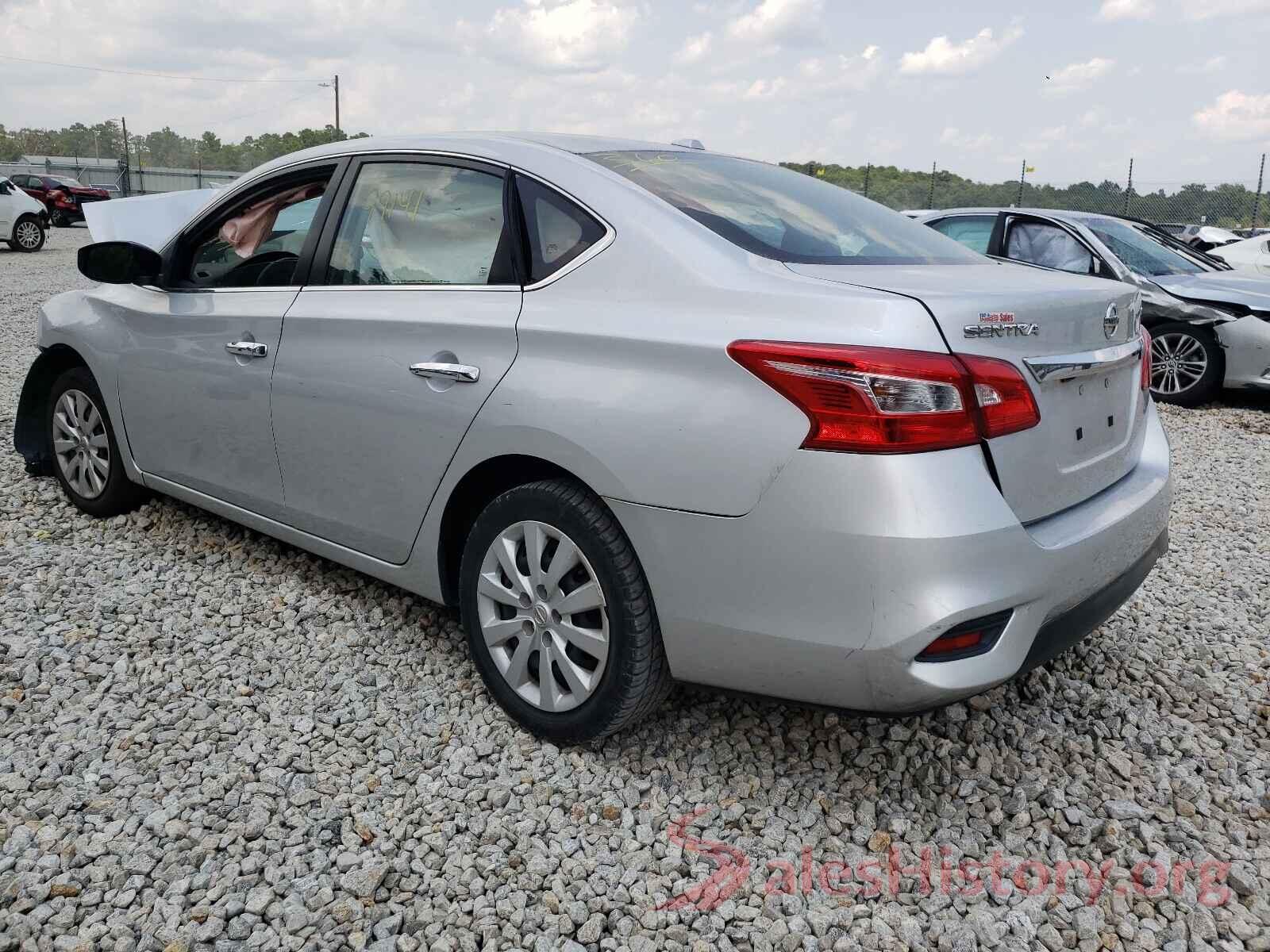 3N1AB7AP0HL673858 2017 NISSAN SENTRA