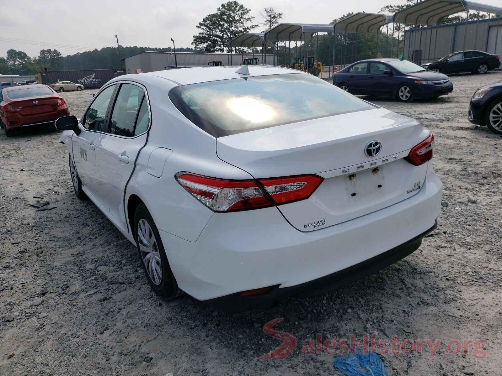 4T1B31HK0KU510853 2019 TOYOTA CAMRY