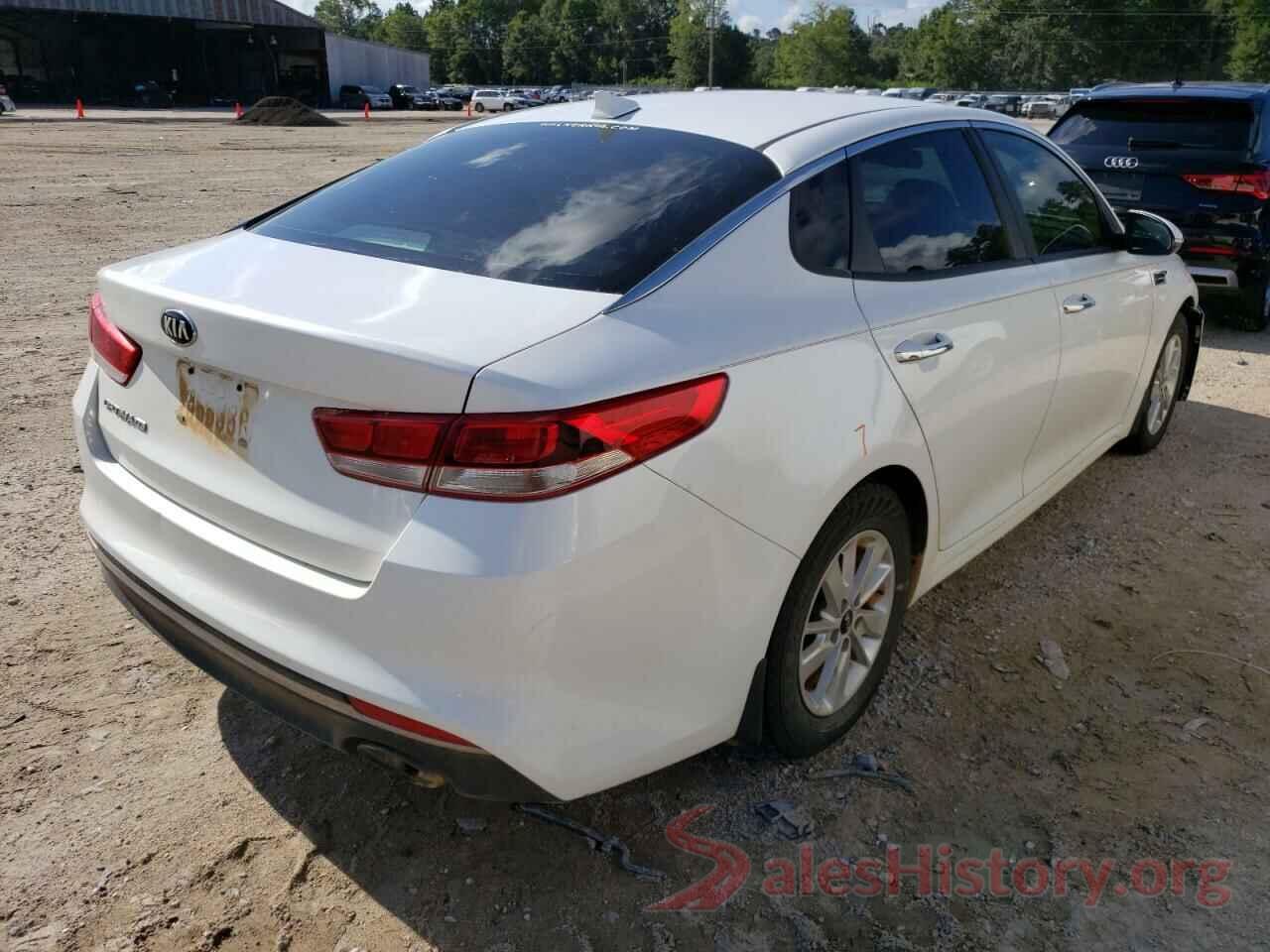 KNAGT4L31G5087291 2016 KIA OPTIMA