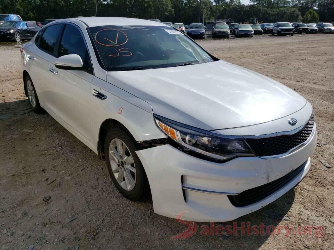 KNAGT4L31G5087291 2016 KIA OPTIMA