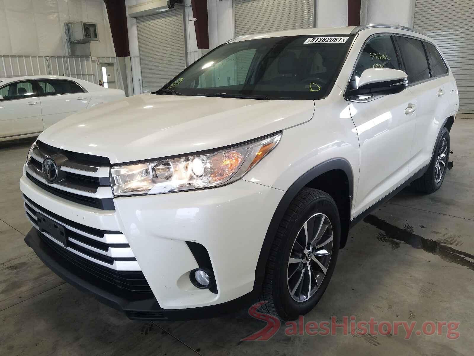 5TDJZRFH6KS589390 2019 TOYOTA HIGHLANDER