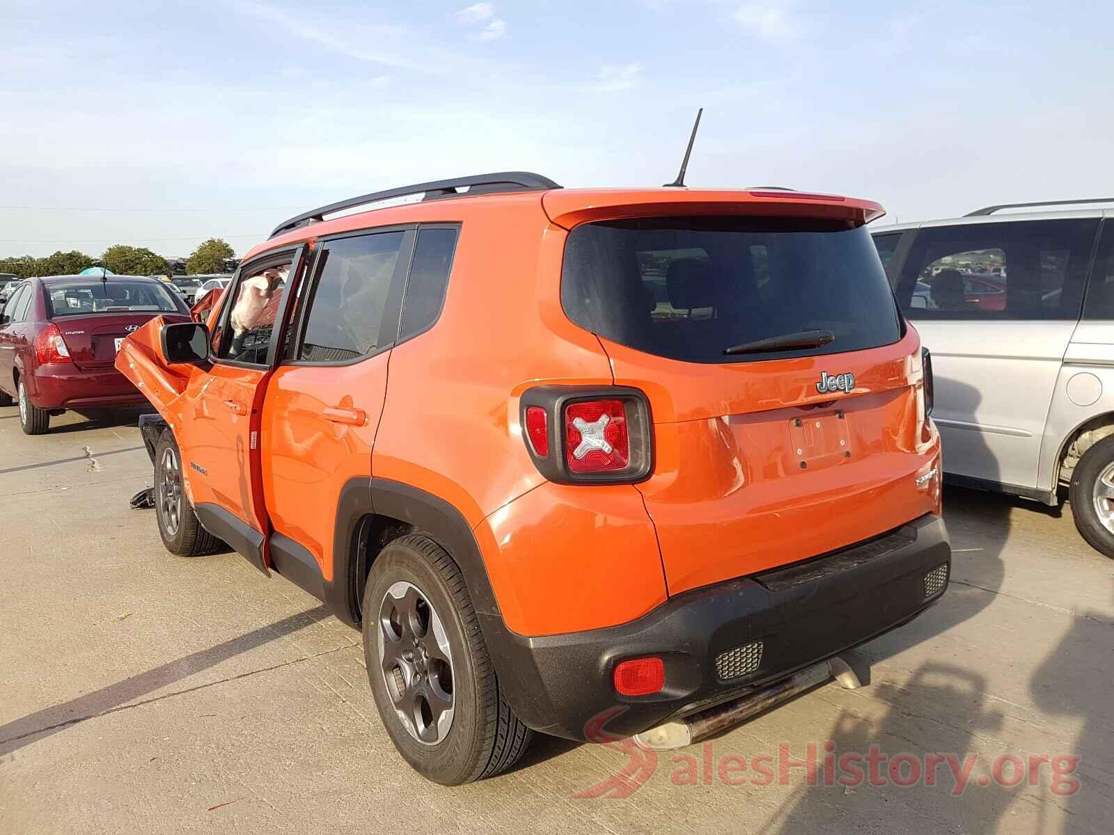 ZACCJAAT1GPE43190 2016 JEEP RENEGADE