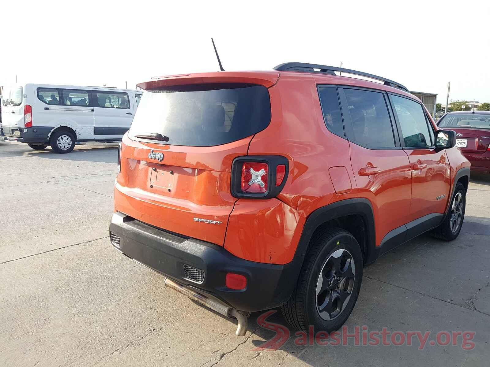 ZACCJAAT1GPE43190 2016 JEEP RENEGADE