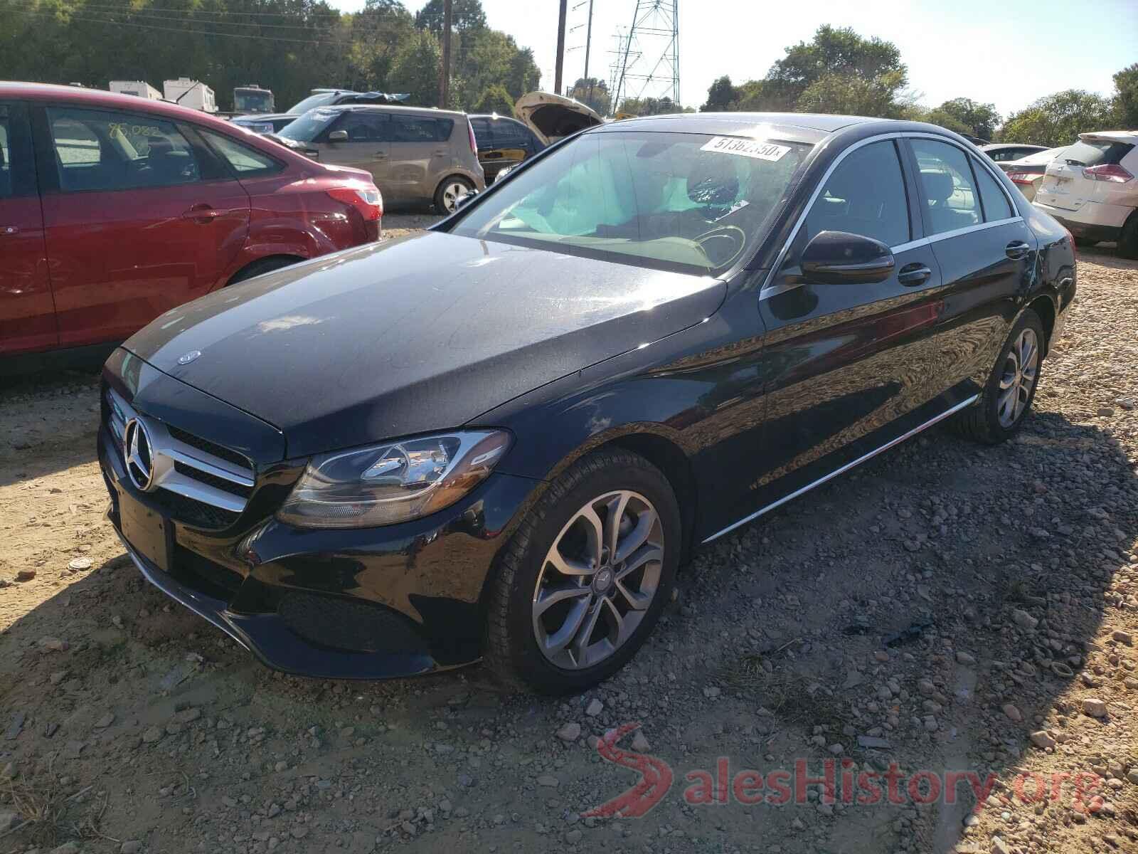 55SWF4KB6GU108020 2016 MERCEDES-BENZ C CLASS