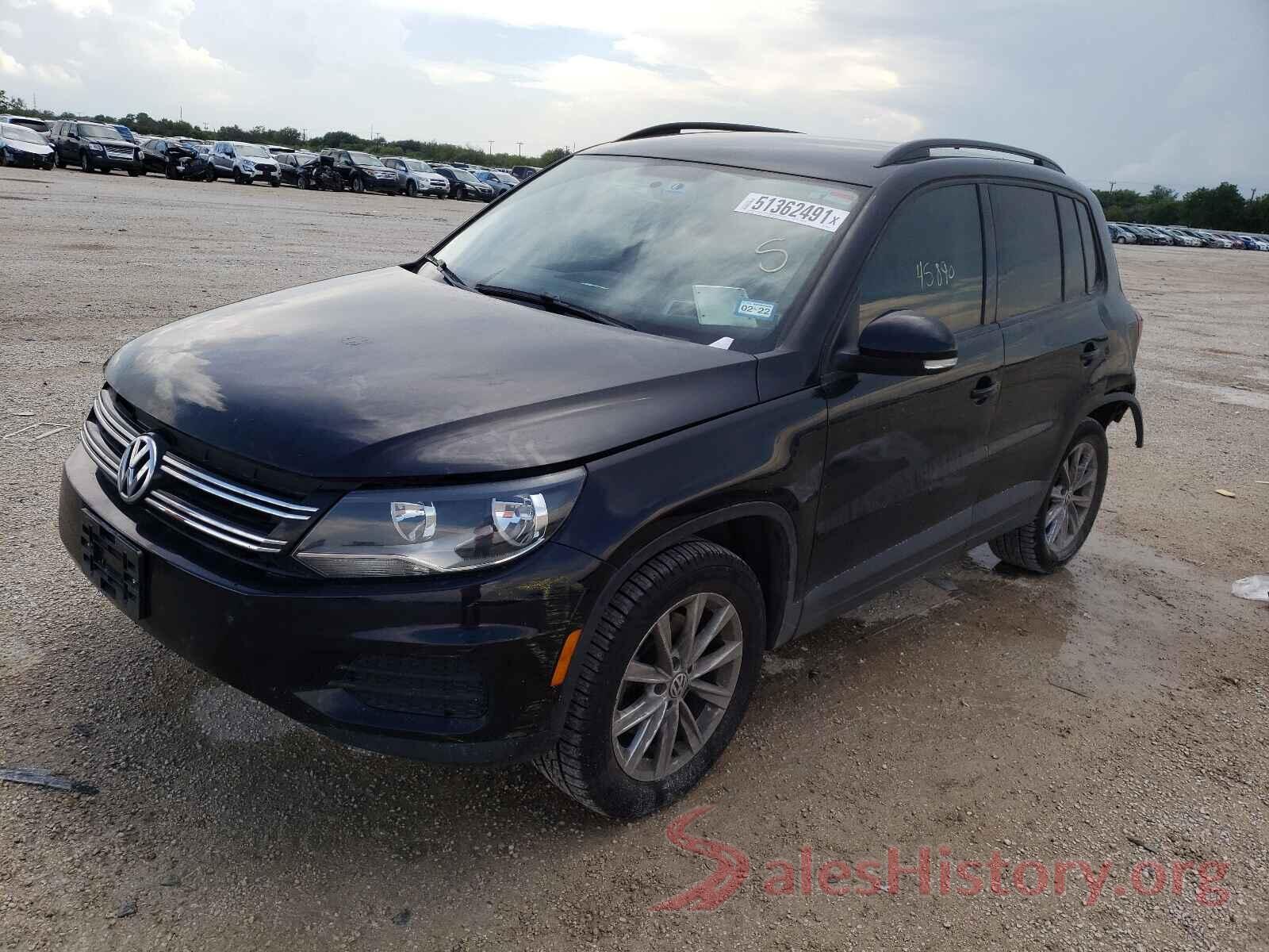 WVGAV7AX6HK042324 2017 VOLKSWAGEN TIGUAN