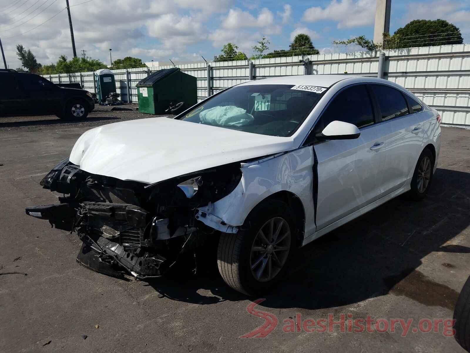 5NPE24AF7JH709801 2018 HYUNDAI SONATA