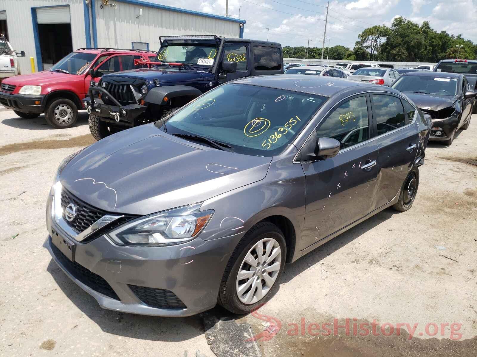 3N1AB7AP5GY305628 2016 NISSAN SENTRA