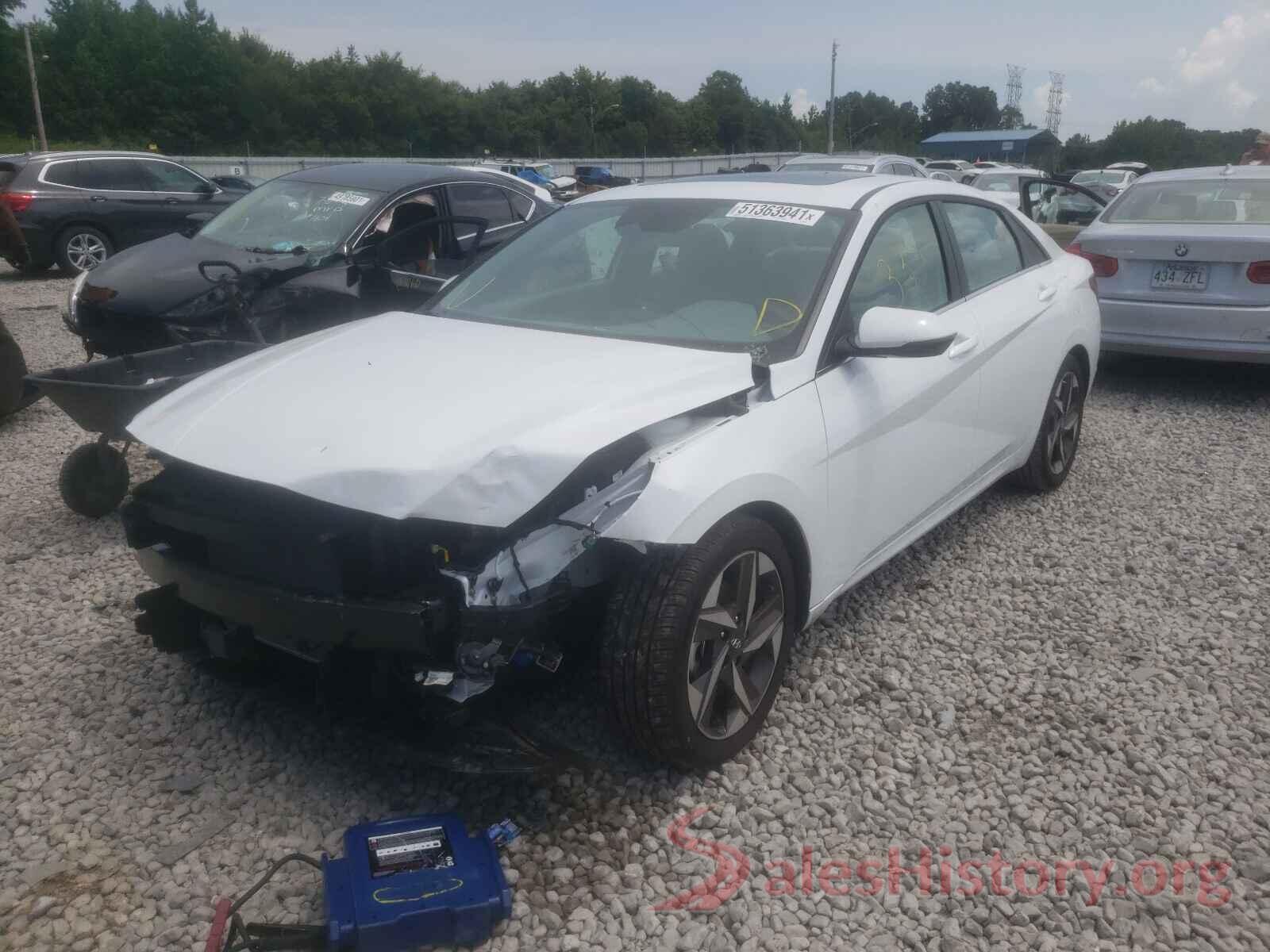 5NPLN4AG2MH021913 2021 HYUNDAI ELANTRA