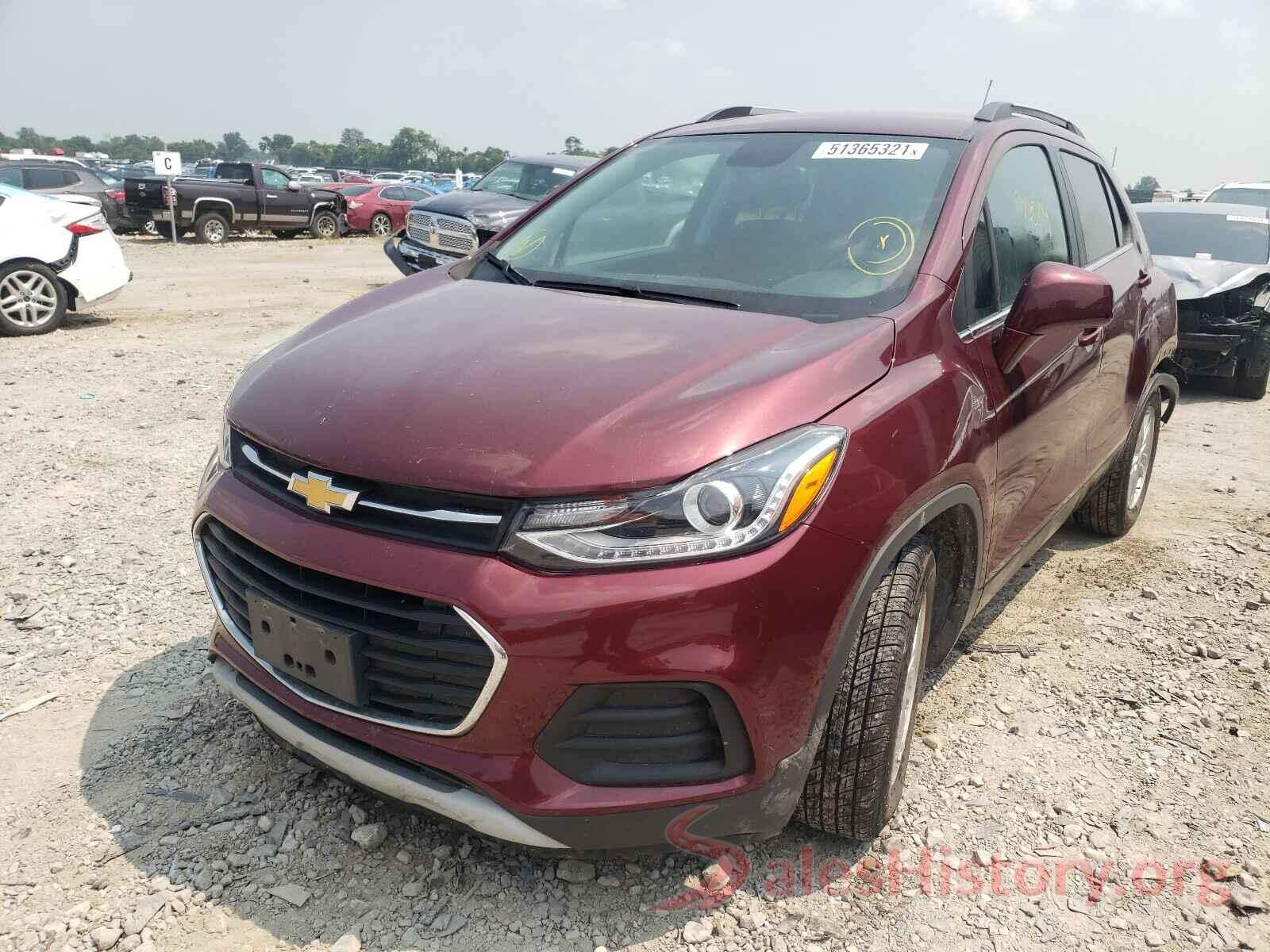 3GNCJLSB7HL134908 2017 CHEVROLET TRAX