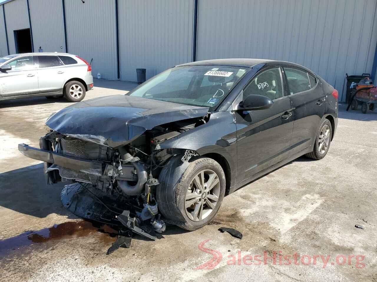 5NPD84LF7JH287343 2018 HYUNDAI ELANTRA