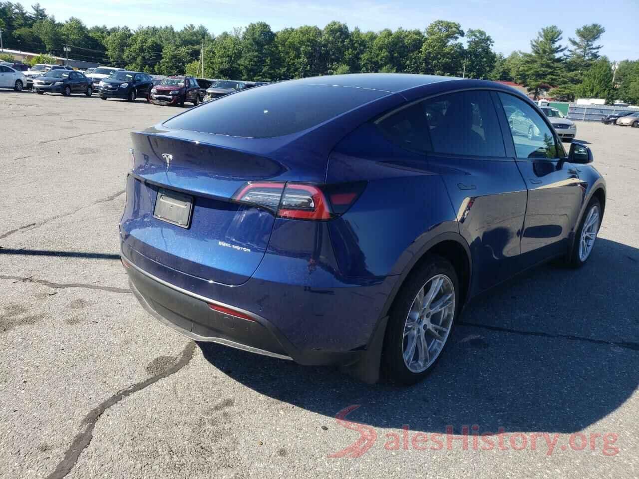 7SAYGAEE1NF312963 2022 TESLA MODEL Y