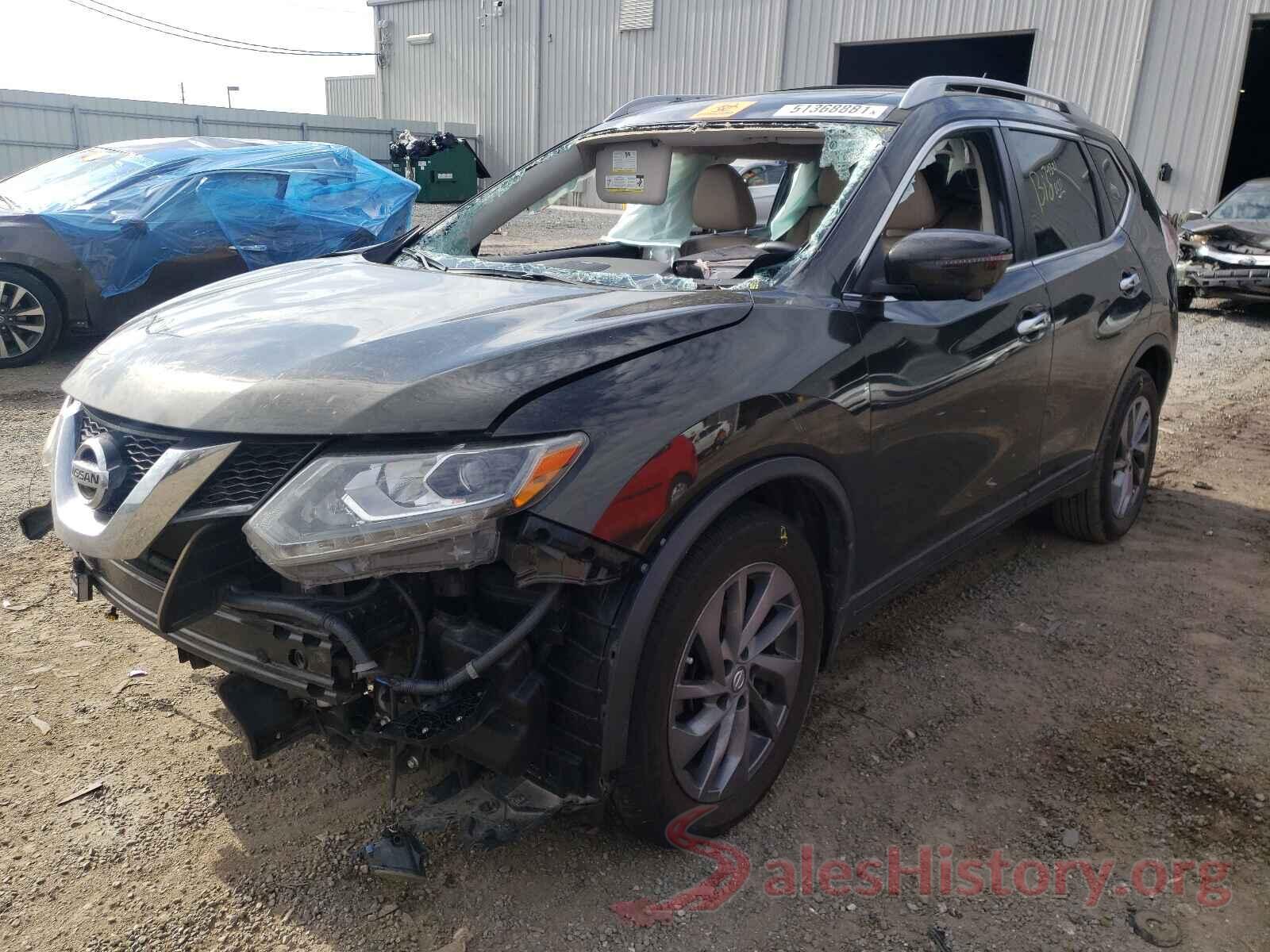 5N1AT2MT6GC745223 2016 NISSAN ROGUE