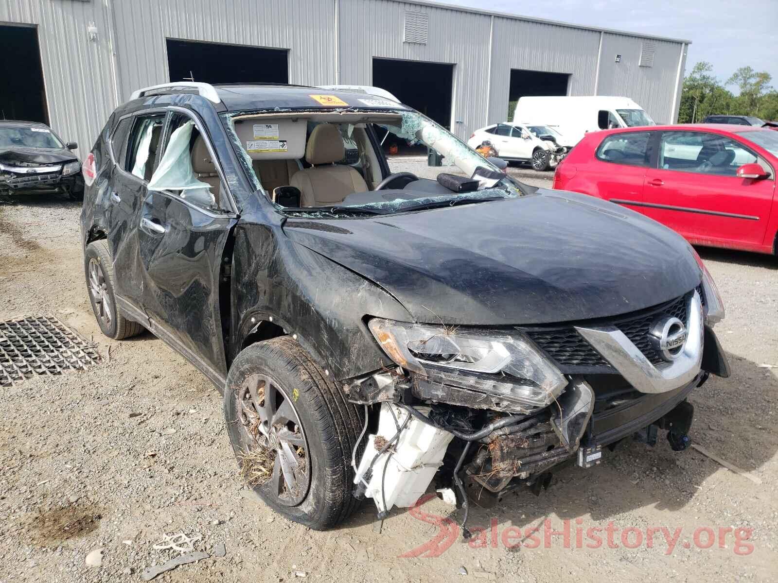 5N1AT2MT6GC745223 2016 NISSAN ROGUE