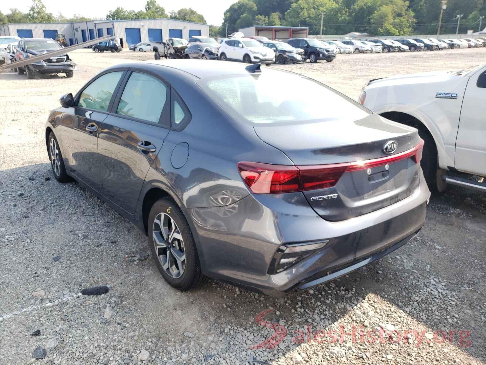 3KPF24AD0LE231571 2020 KIA FORTE