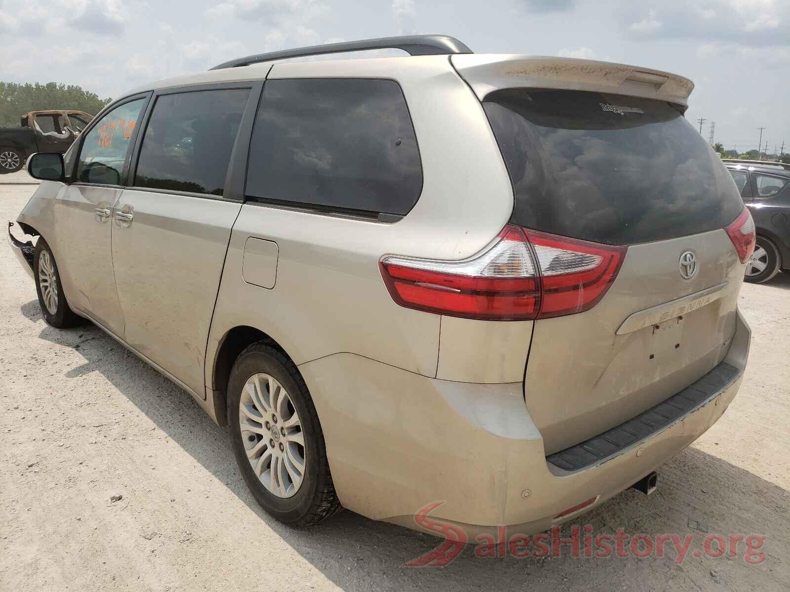 5TDYZ3DC2HS804159 2017 TOYOTA SIENNA