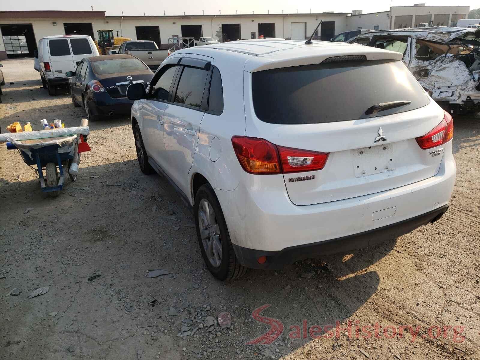 4A4AP3AUXFE059659 2015 MITSUBISHI OUTLANDER