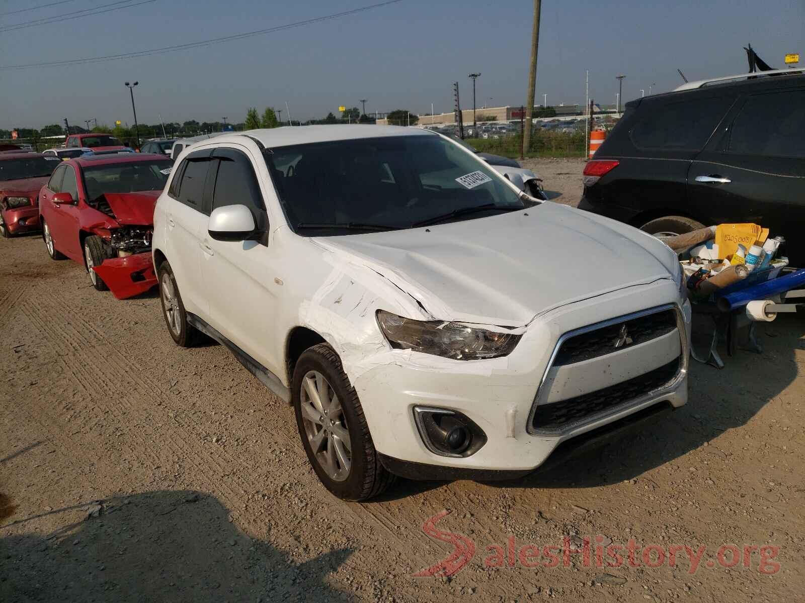 4A4AP3AUXFE059659 2015 MITSUBISHI OUTLANDER