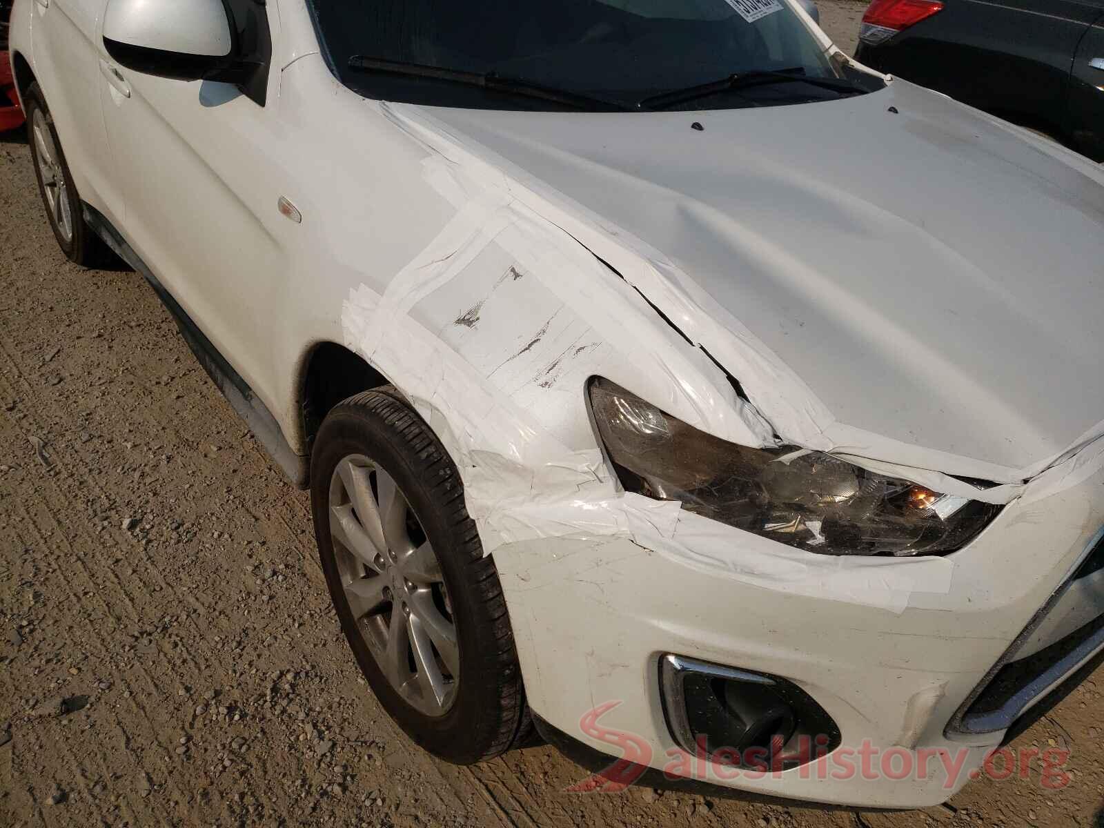 4A4AP3AUXFE059659 2015 MITSUBISHI OUTLANDER