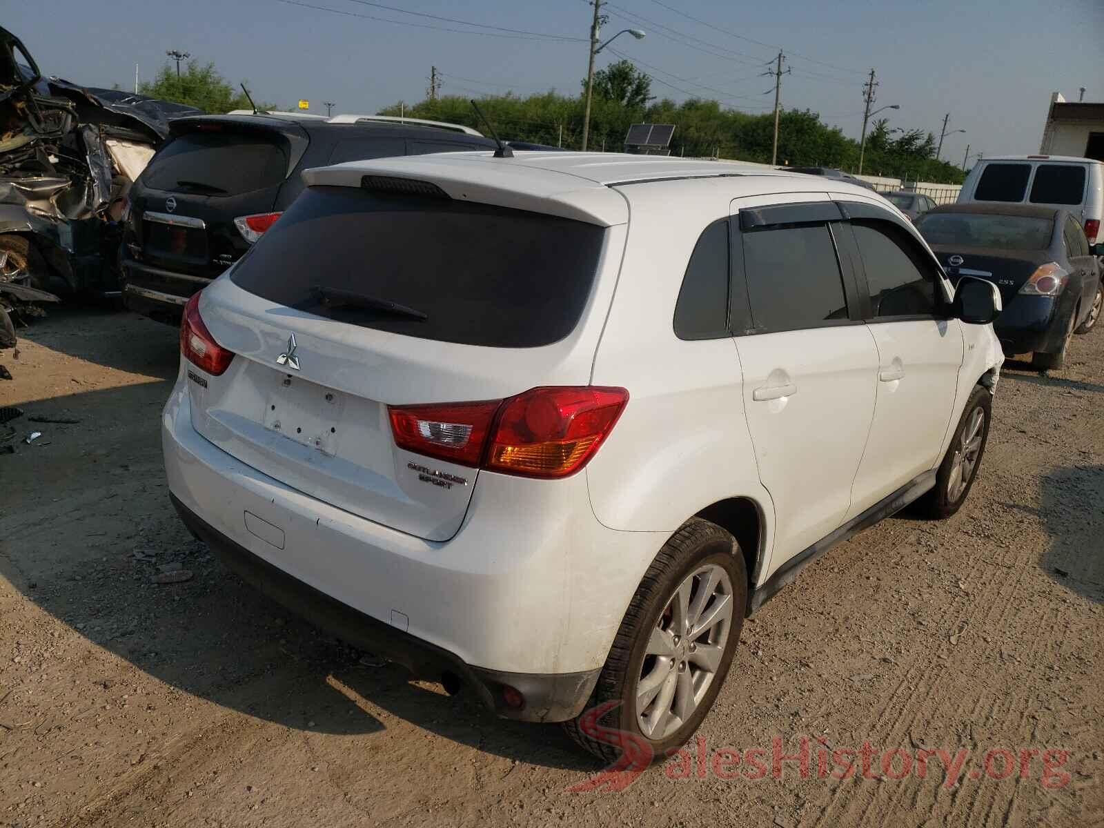 4A4AP3AUXFE059659 2015 MITSUBISHI OUTLANDER