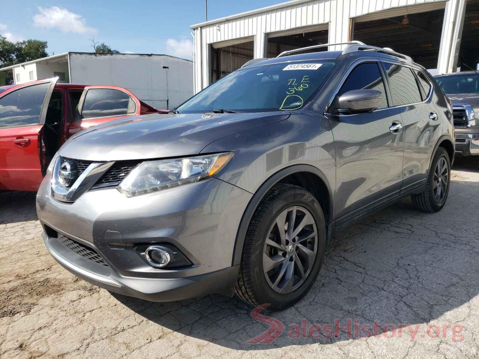 5N1AT2MT1GC920090 2016 NISSAN ROGUE