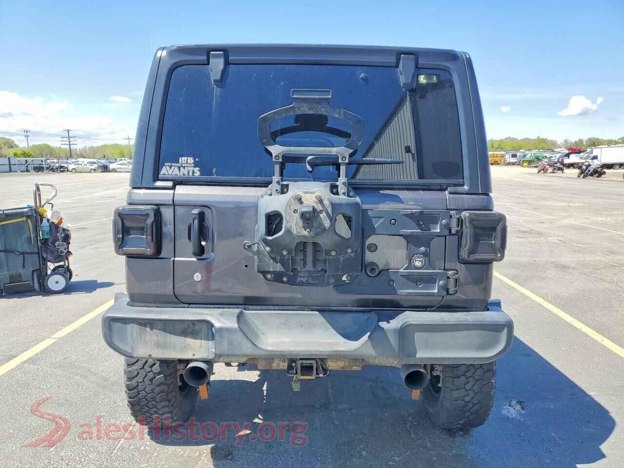 2019 JEEP WRANGLER VIN 1C4HJXDN0KW676351, left side view