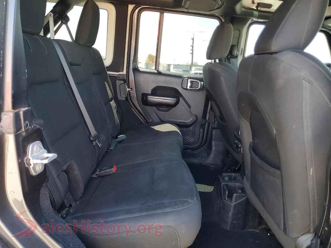 2019 JEEP WRANGLER VIN 1C4HJXDN0KW676351, VIN plate