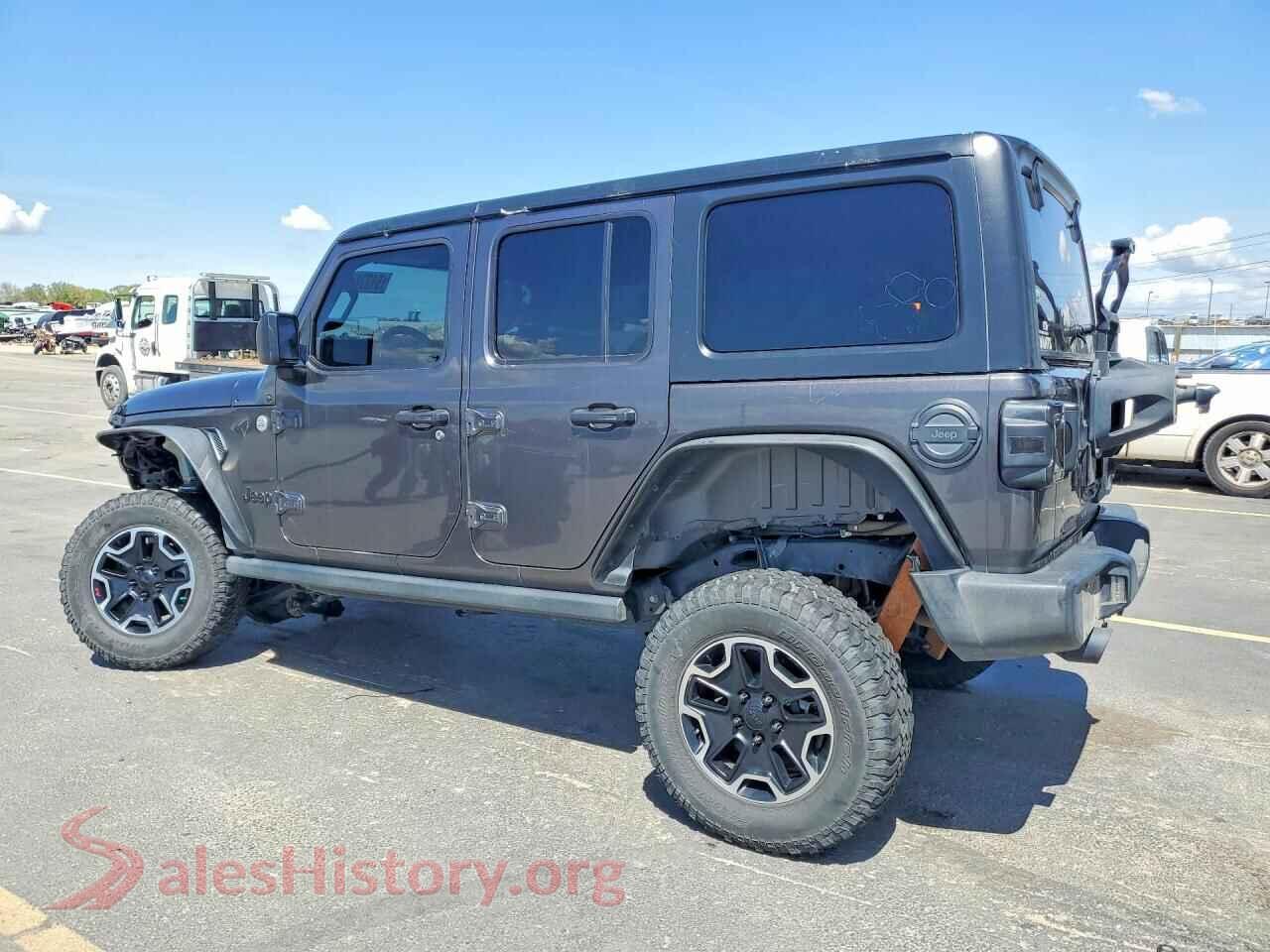 2019 JEEP WRANGLER VIN 1C4HJXDN0KW676351, front view