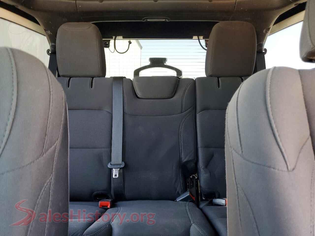 2019 JEEP WRANGLER VIN 1C4HJXDN0KW676351, odometer mileage
