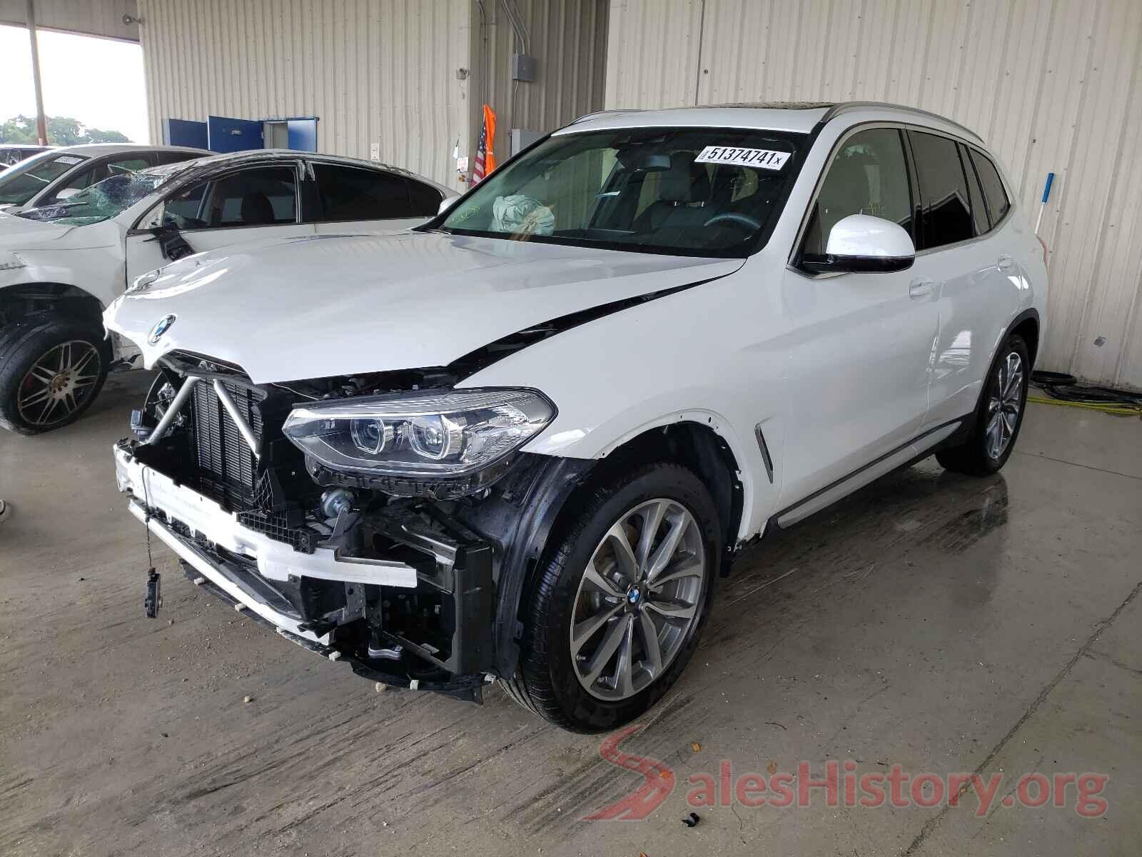 5UXTR7C54KLR47318 2019 BMW X3