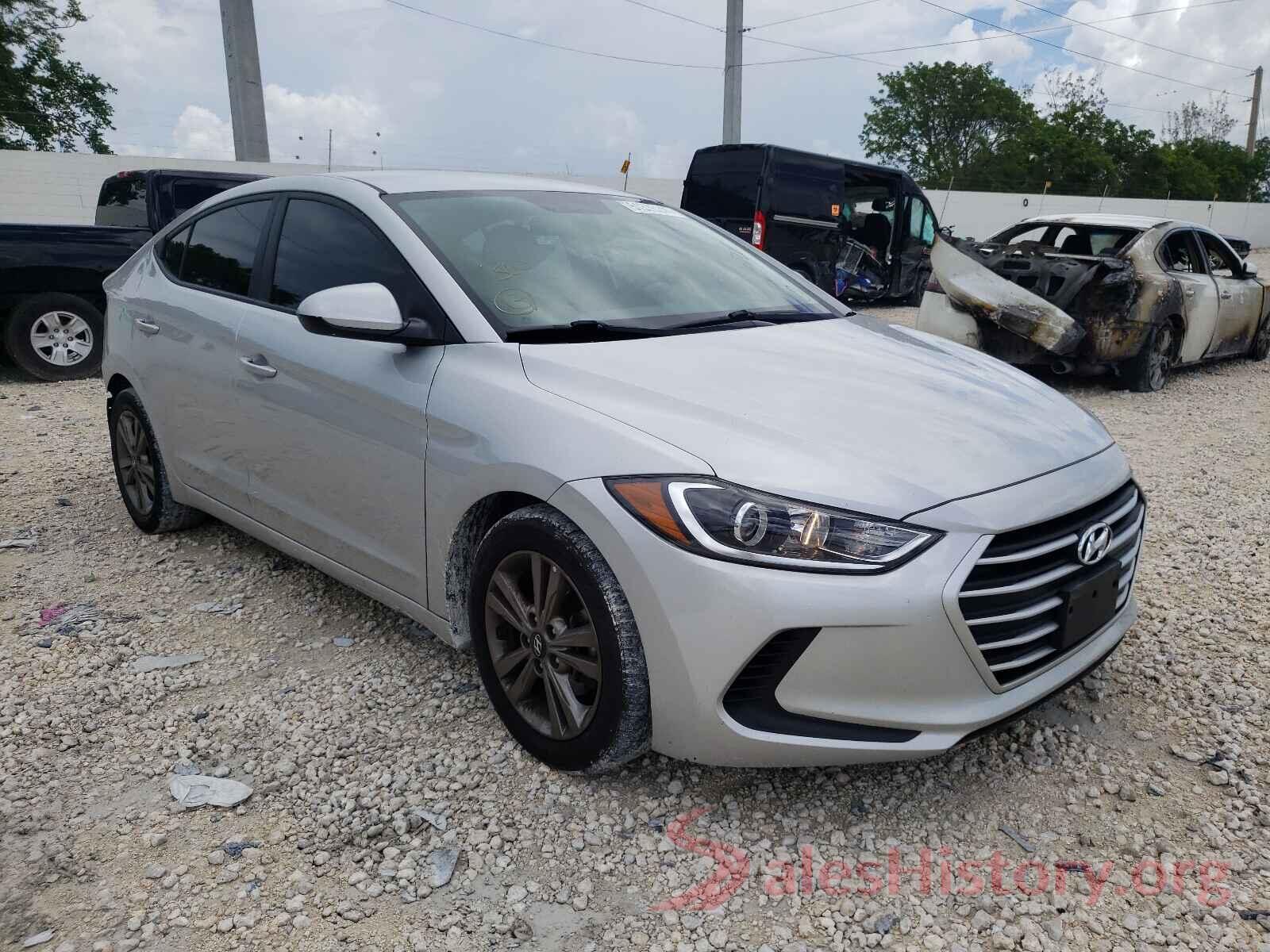 5NPD84LF6JH258710 2018 HYUNDAI ELANTRA