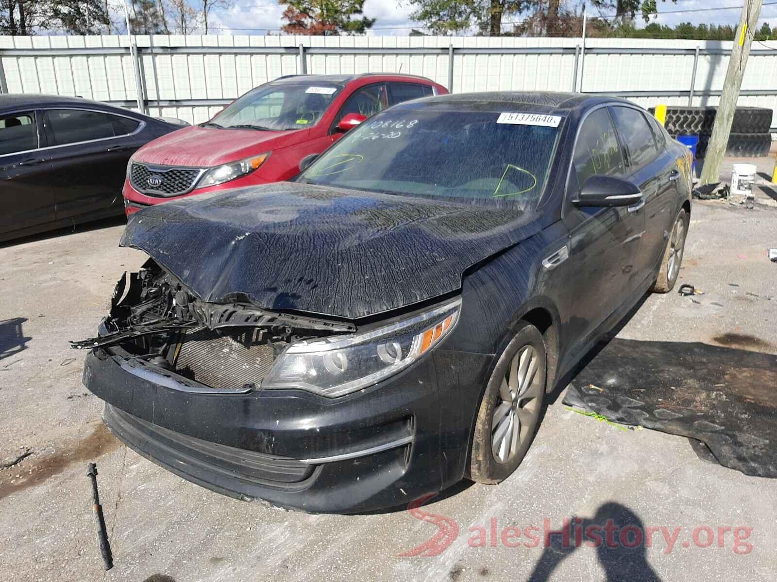 5XXGU4L34GG010233 2016 KIA OPTIMA