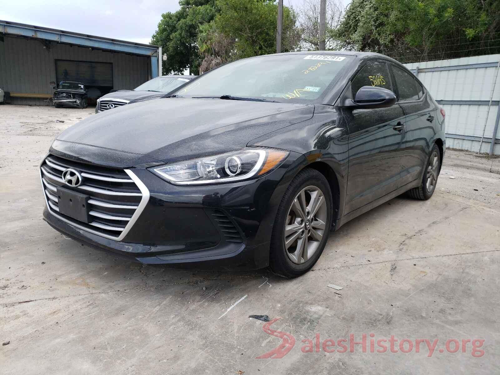 5NPD84LF0JH282291 2018 HYUNDAI ELANTRA