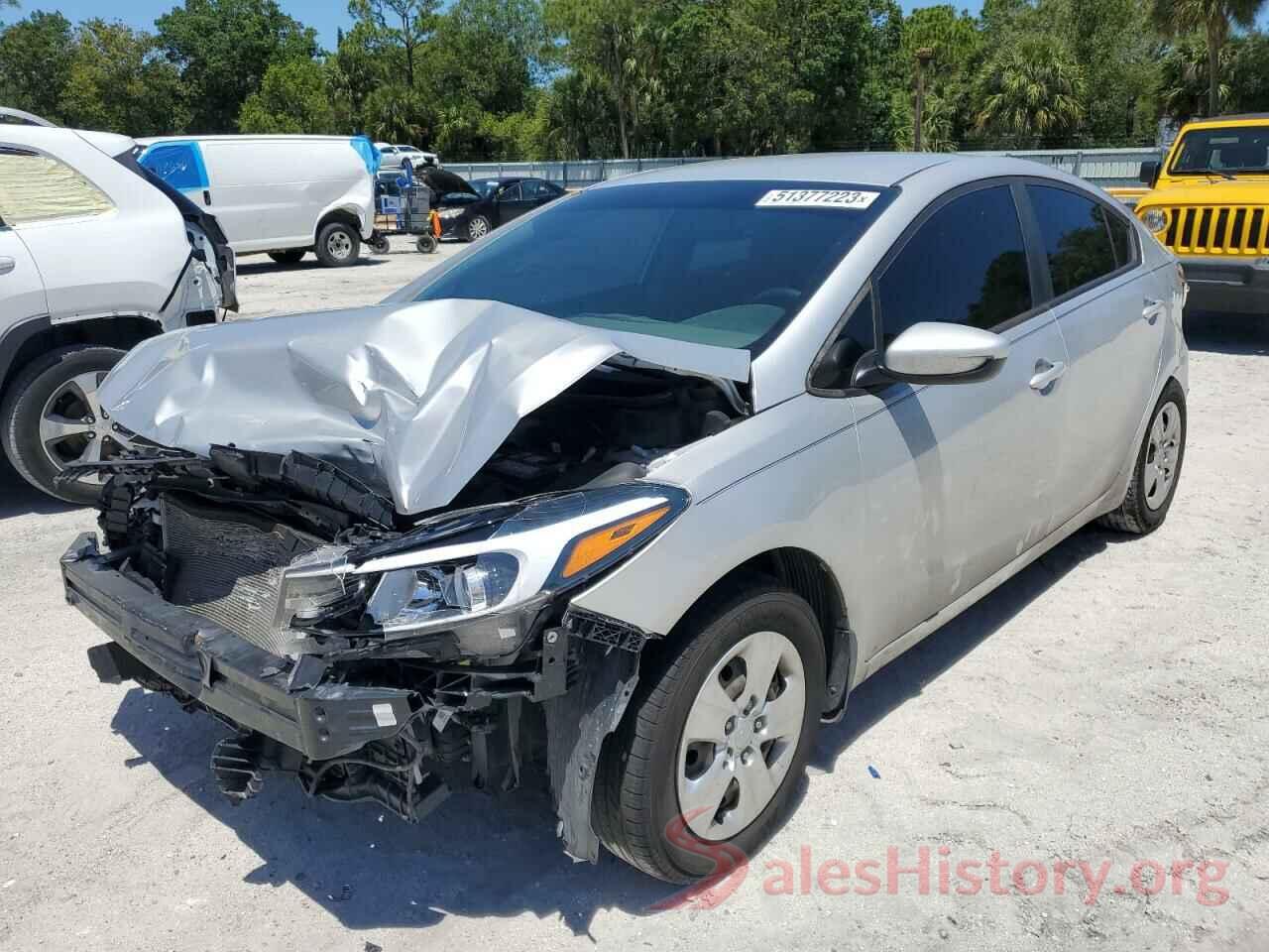 3KPFL4A71JE196169 2018 KIA FORTE