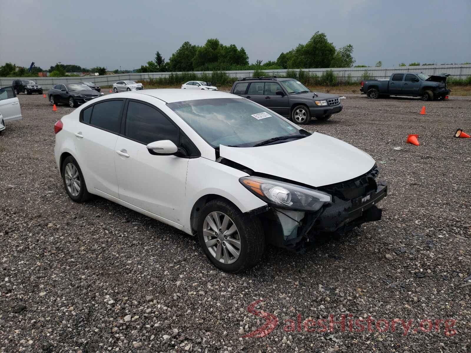 KNAFX4A64G5590519 2016 KIA FORTE