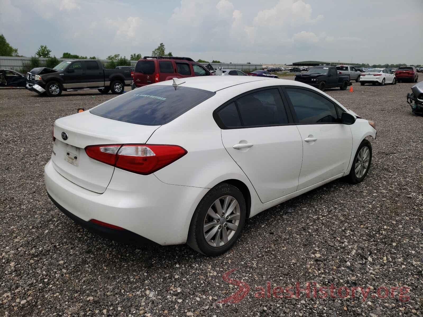 KNAFX4A64G5590519 2016 KIA FORTE