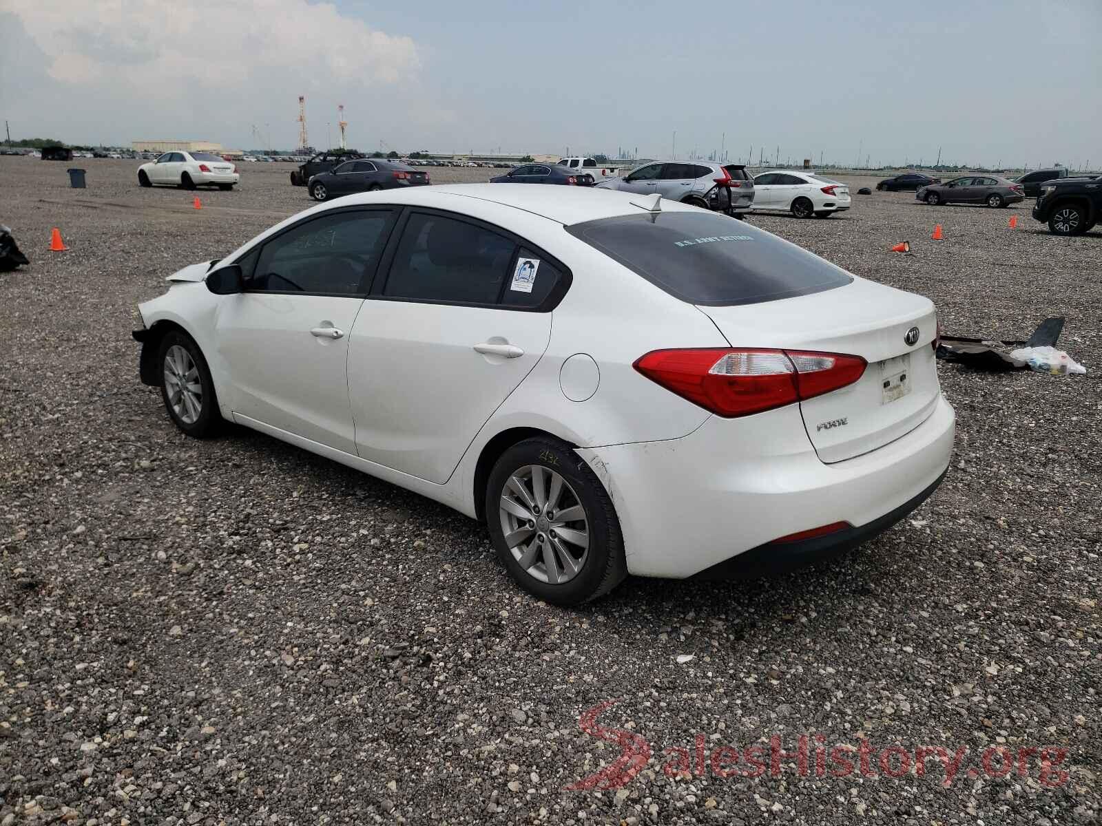 KNAFX4A64G5590519 2016 KIA FORTE