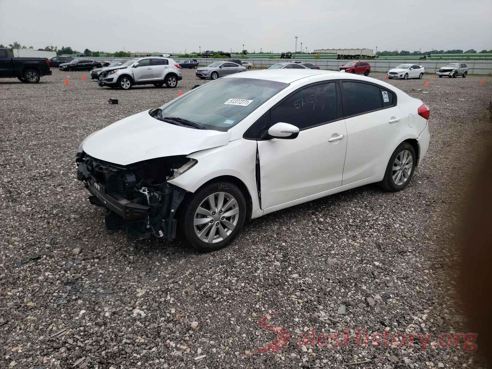 KNAFX4A64G5590519 2016 KIA FORTE