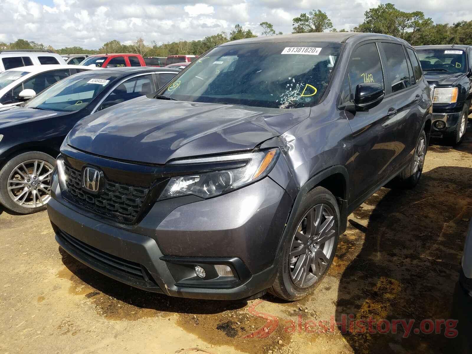 5FNYF7H57KB008823 2019 HONDA PASSPORT