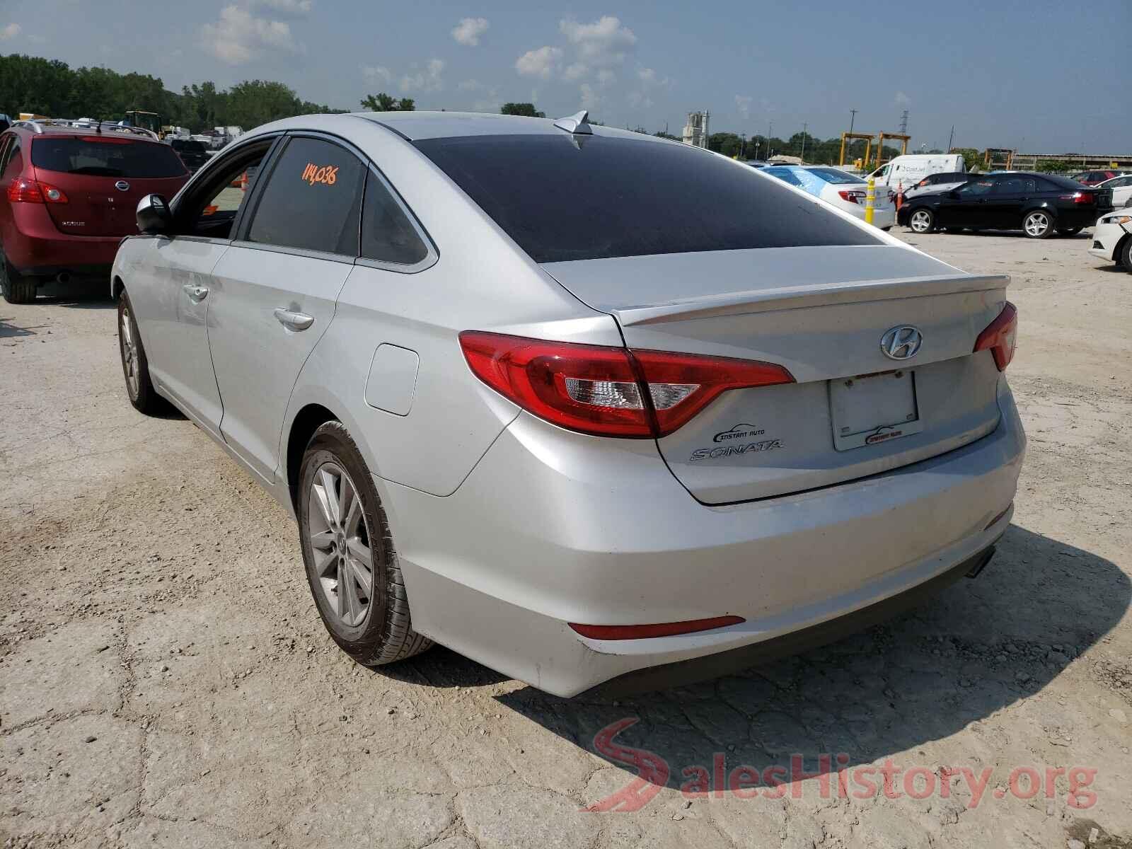 5NPE24AF8GH416837 2016 HYUNDAI SONATA