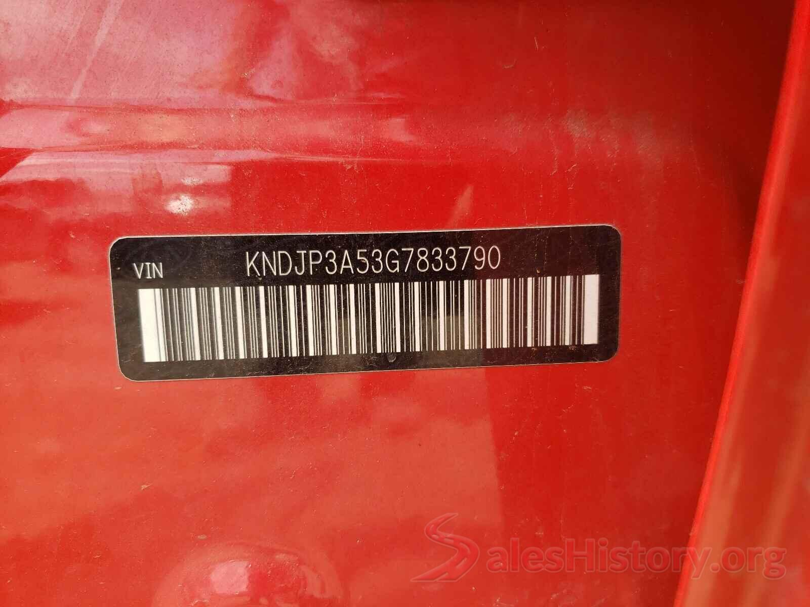 KNDJP3A53G7833790 2016 KIA SOUL