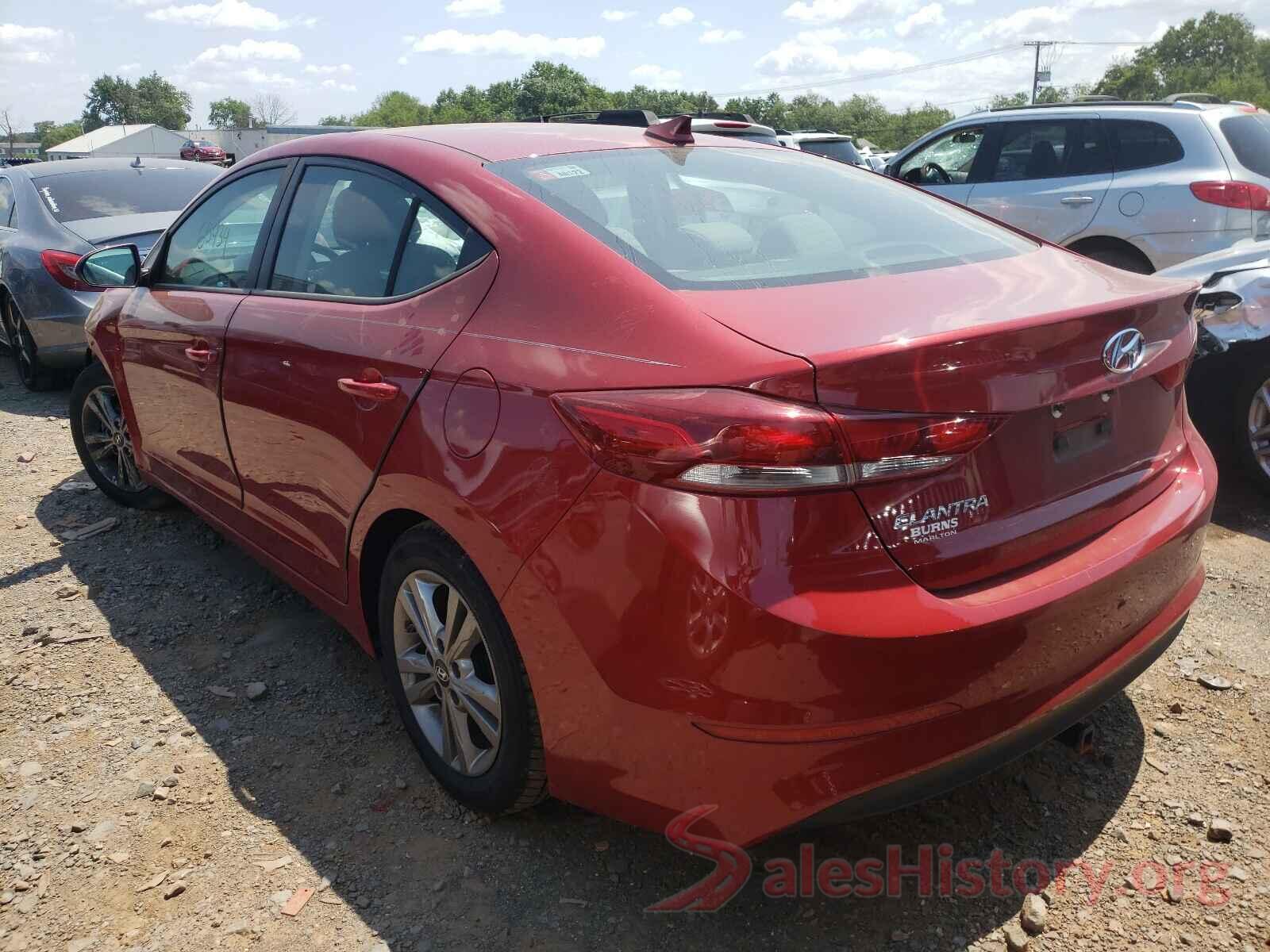 KMHD84LF1HU208373 2017 HYUNDAI ELANTRA