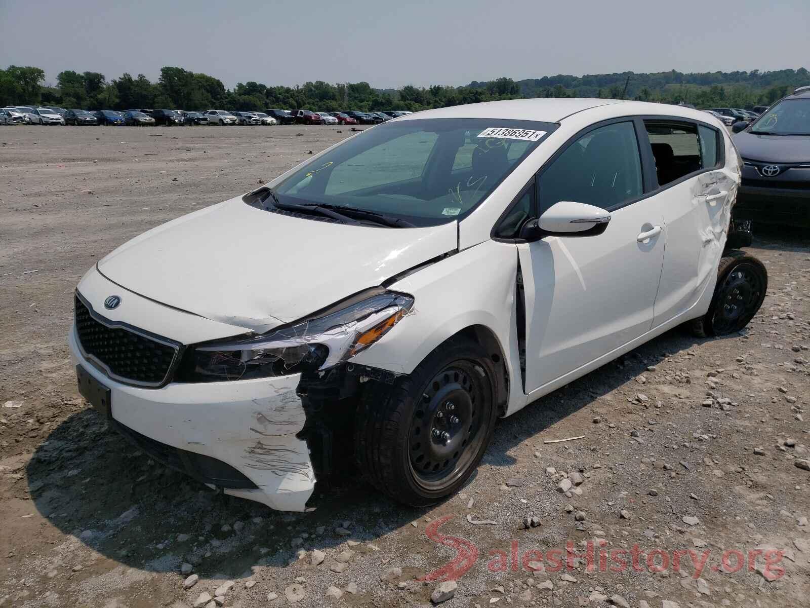 KNAFK5A89H5668848 2017 KIA FORTE