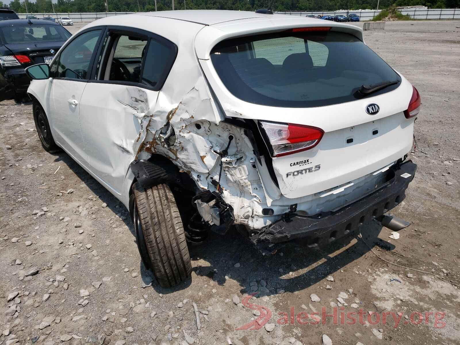 KNAFK5A89H5668848 2017 KIA FORTE