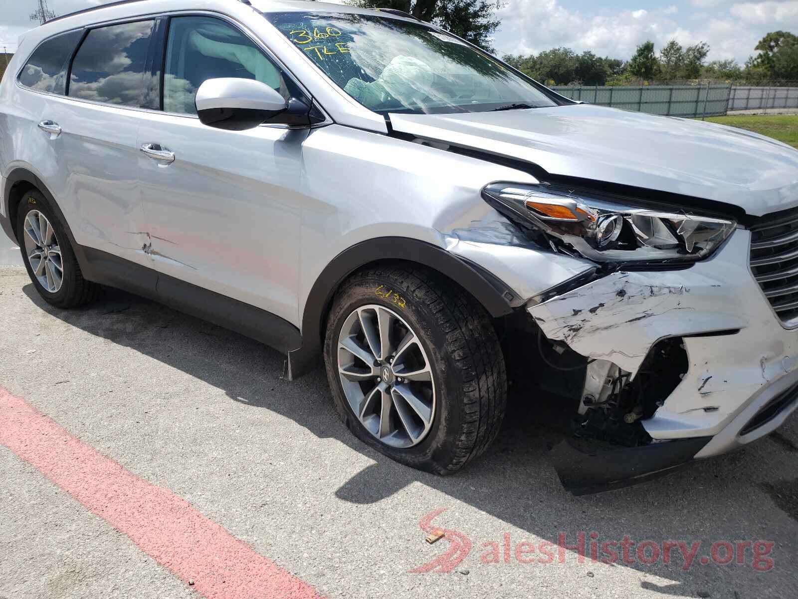 KM8SM4HF1HU187245 2017 HYUNDAI SANTA FE