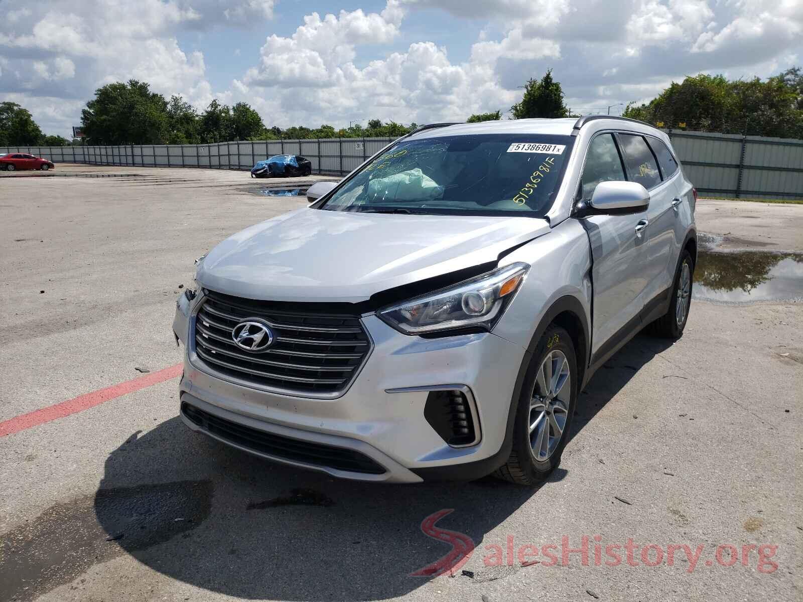 KM8SM4HF1HU187245 2017 HYUNDAI SANTA FE