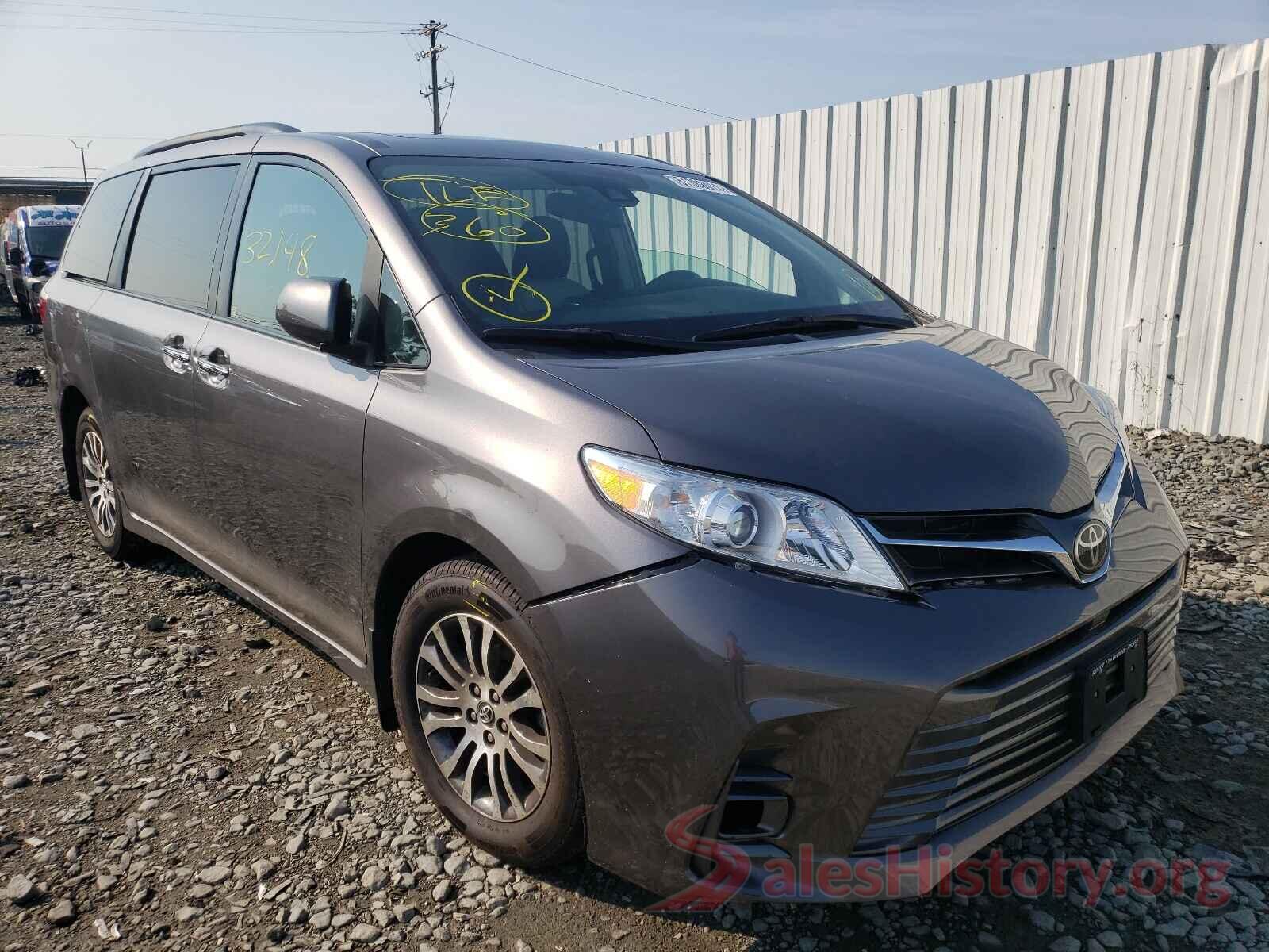 5TDYZ3DC7KS977621 2019 TOYOTA SIENNA