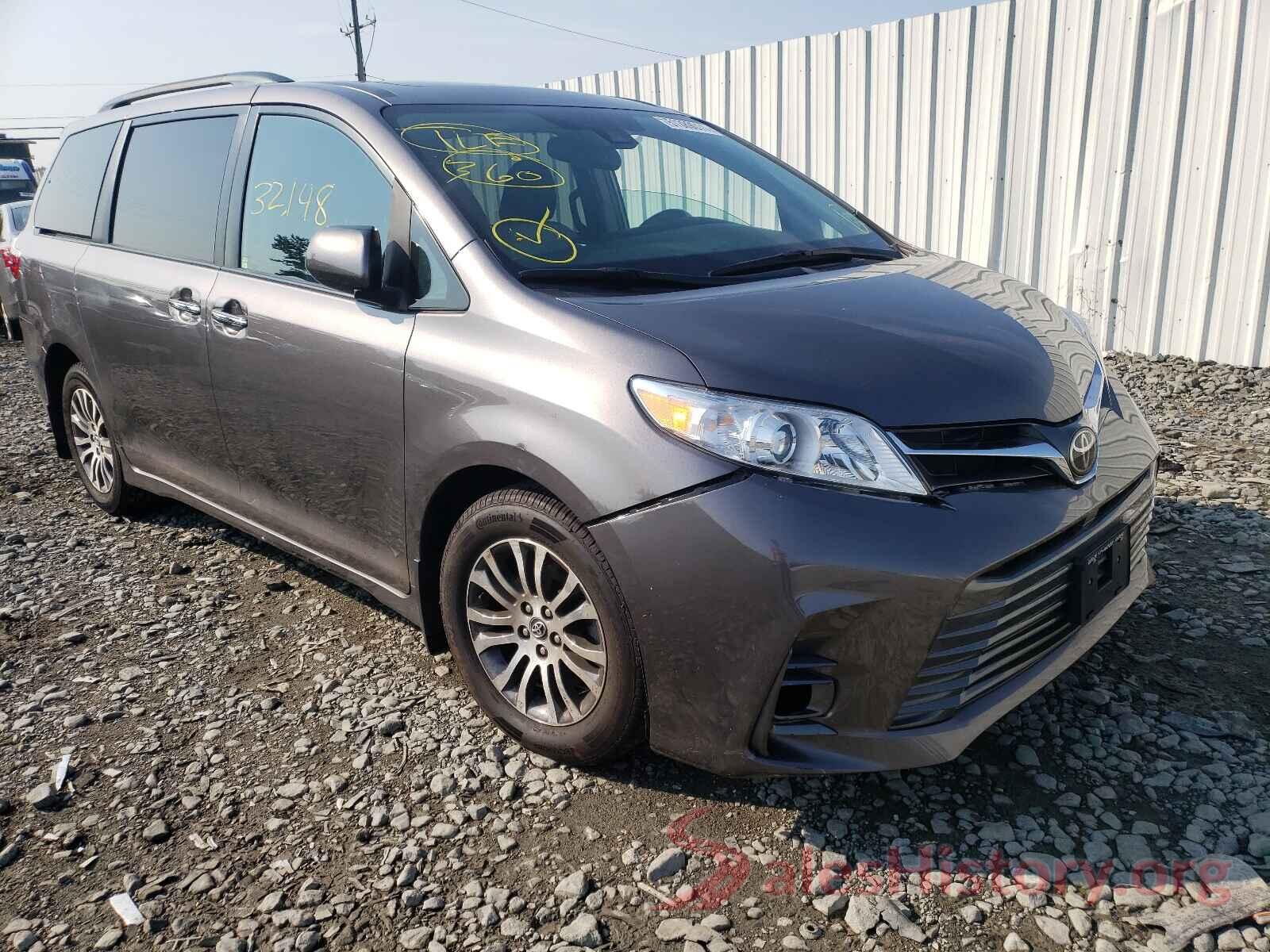 5TDYZ3DC7KS977621 2019 TOYOTA SIENNA