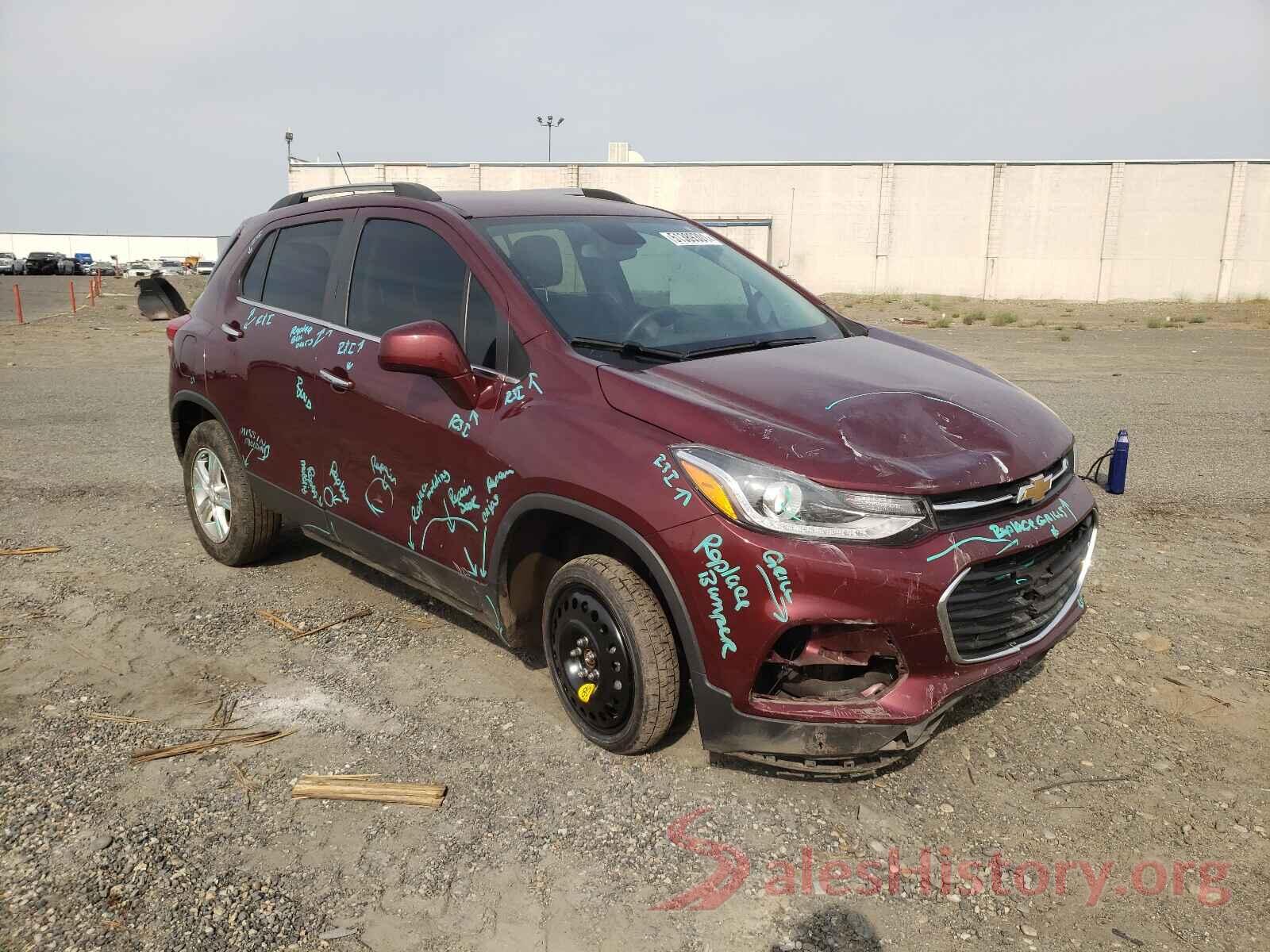 3GNCJPSB2HL260214 2017 CHEVROLET TRAX