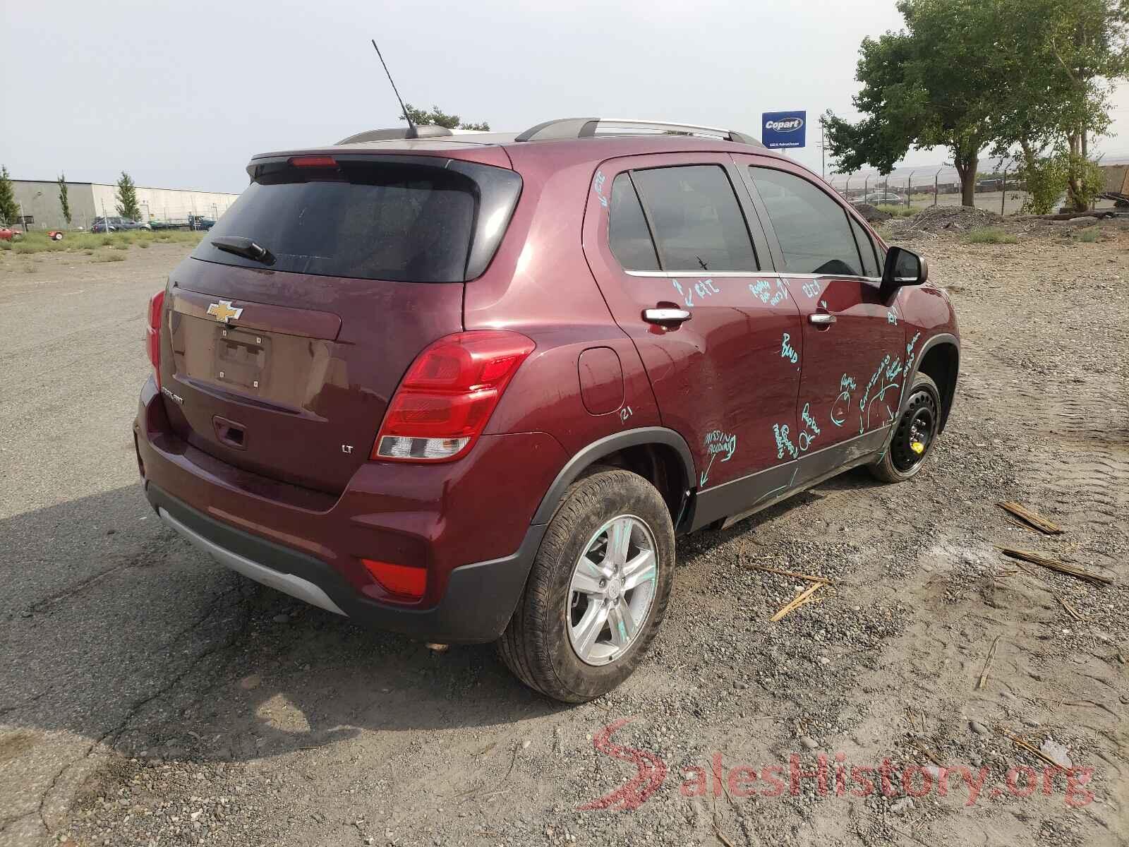 3GNCJPSB2HL260214 2017 CHEVROLET TRAX