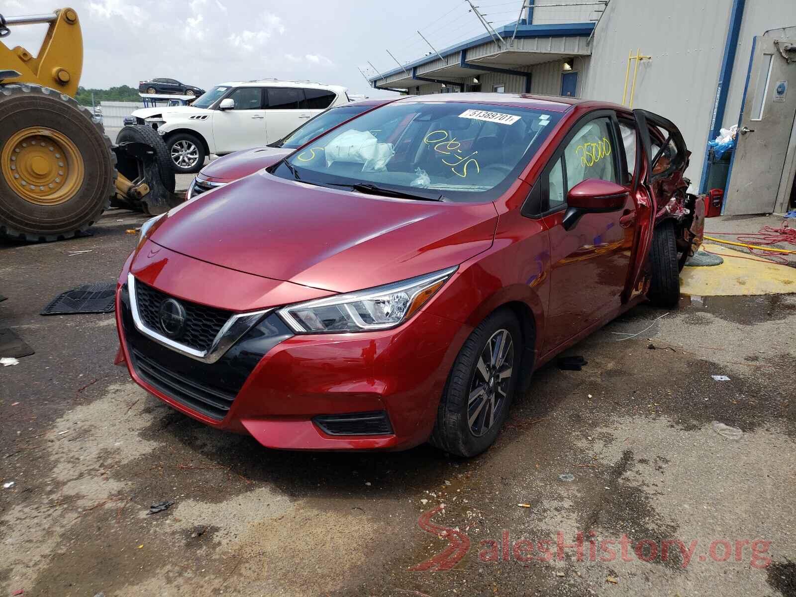 3N1CN8EV4LL828645 2020 NISSAN VERSA